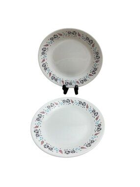 Corelle Nordic Bloom Bread and Butter Appetizer Salad Plates 6.75 inch Set Of 2